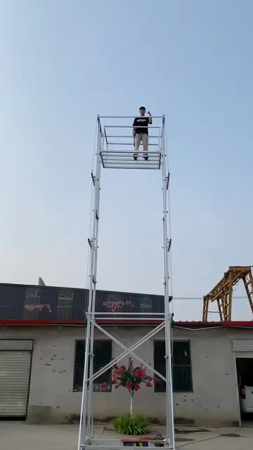 Exclusive DealPortable Folding Scaffolding for Home & Jobsite(500kg Load)50% 0FF