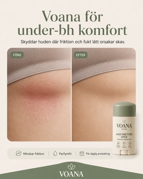 Skydda huden från skav
