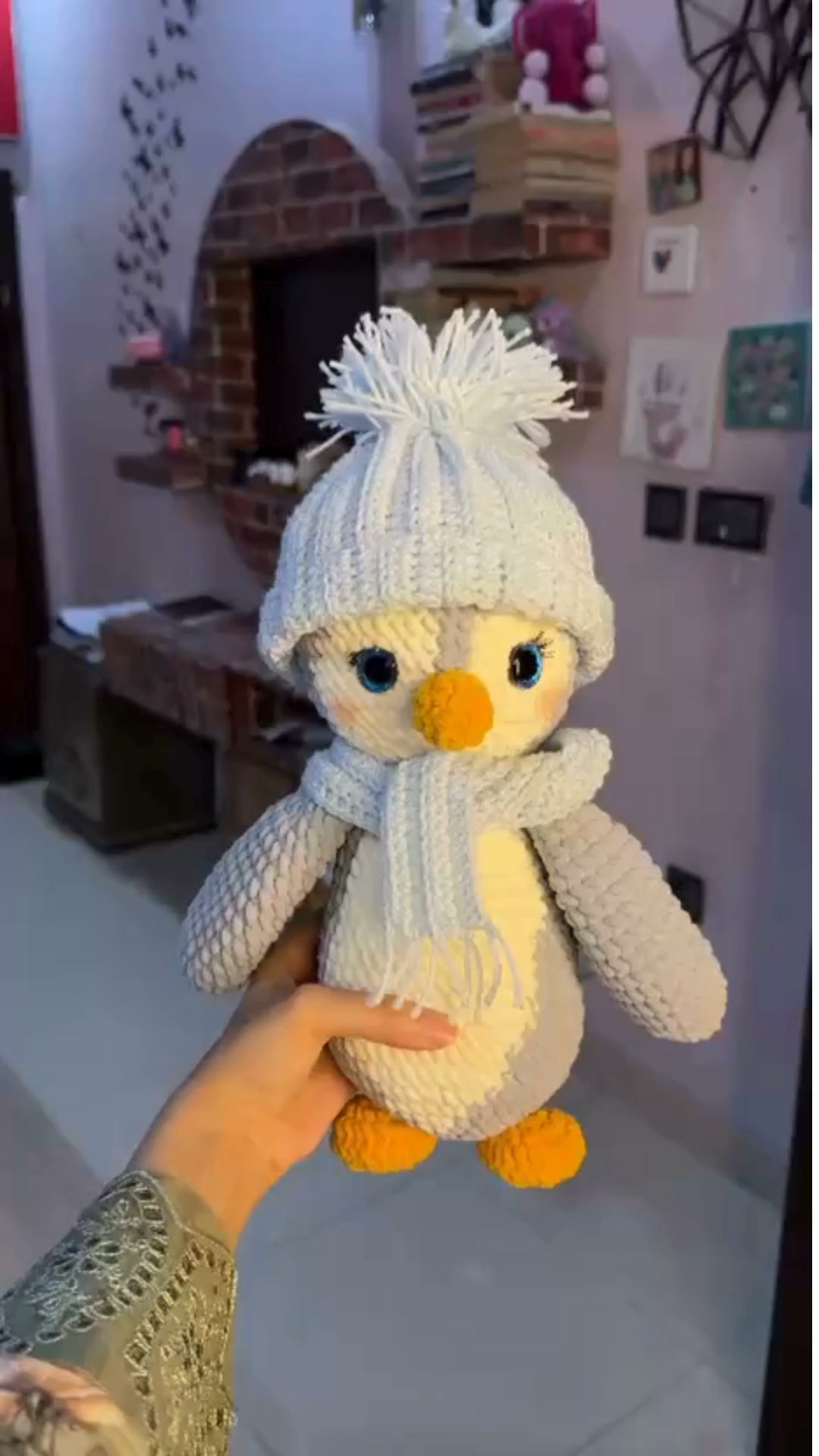 Häkle deinen eigenen Chäkel-Pinguin