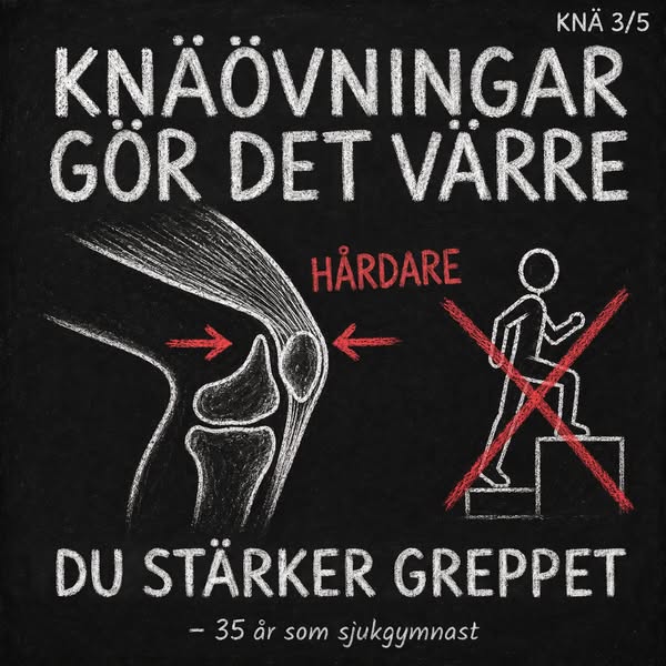 6 år av svullna ben borta på 2 veckor
