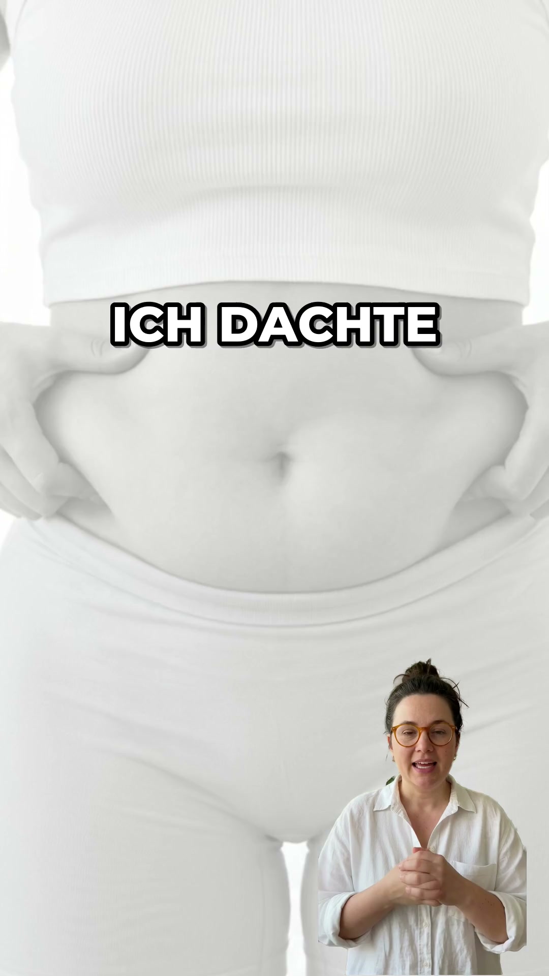 Sanduhrfigur ab dem ersten Anziehen