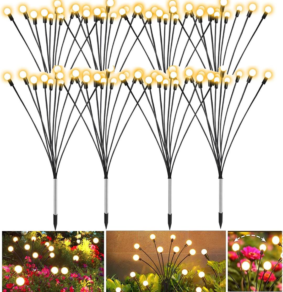 Solar Firefly Garden Lights
