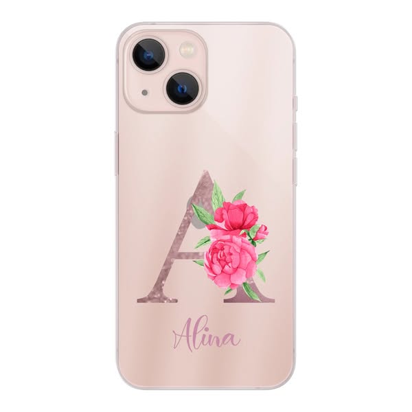 Namenshandyhülle Pink - Personalisierte Handyhülle