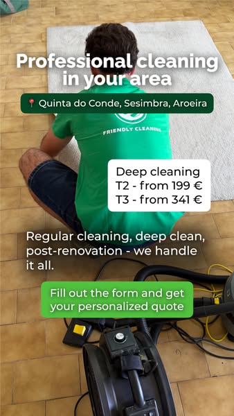 Anúncio de Friendly Cleaning Portugal eng
