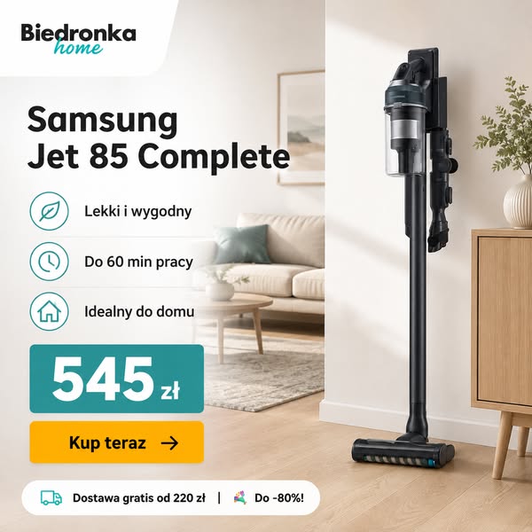Samsung Jet 85 Complete – 545 zł