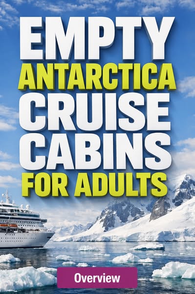 Empty Antarctica Cruise Cabins For Adults Overview