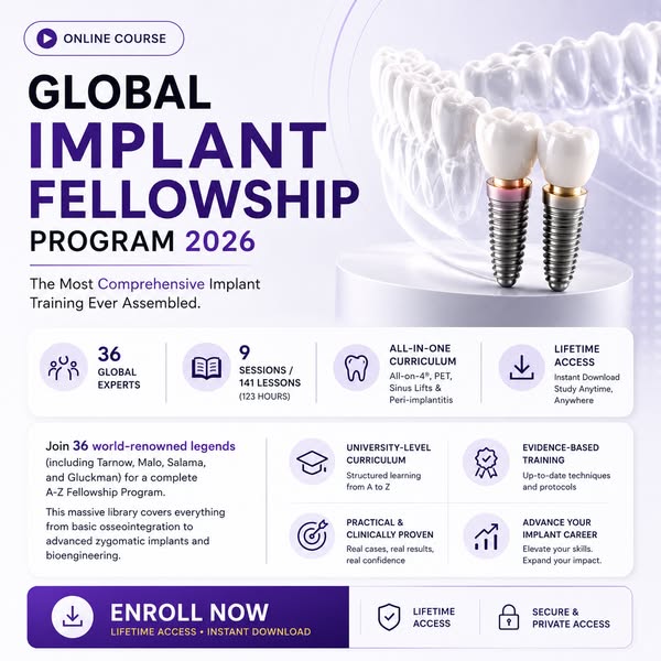 Global Implant Fellowship | 123-Hour Masterclass