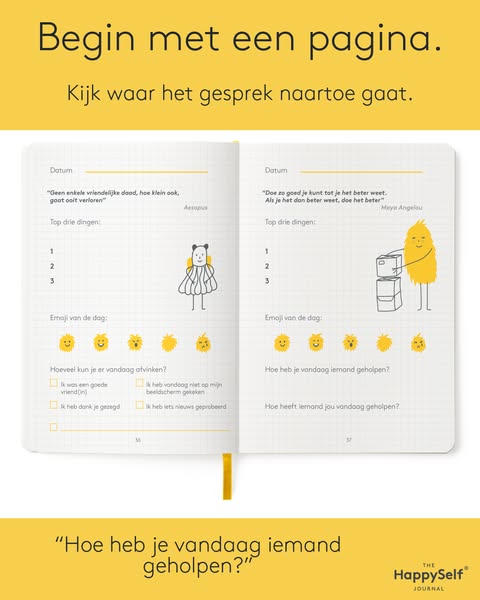 Begin met een pagina.