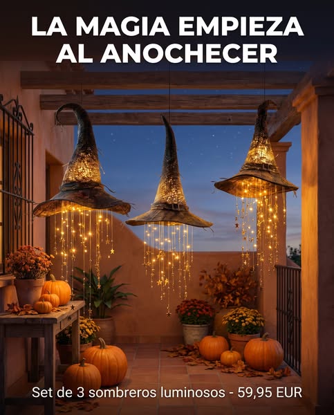 50% de descuento – magia en tu porche