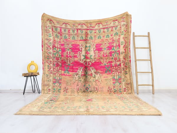 60%Off Moroccan vintage rug