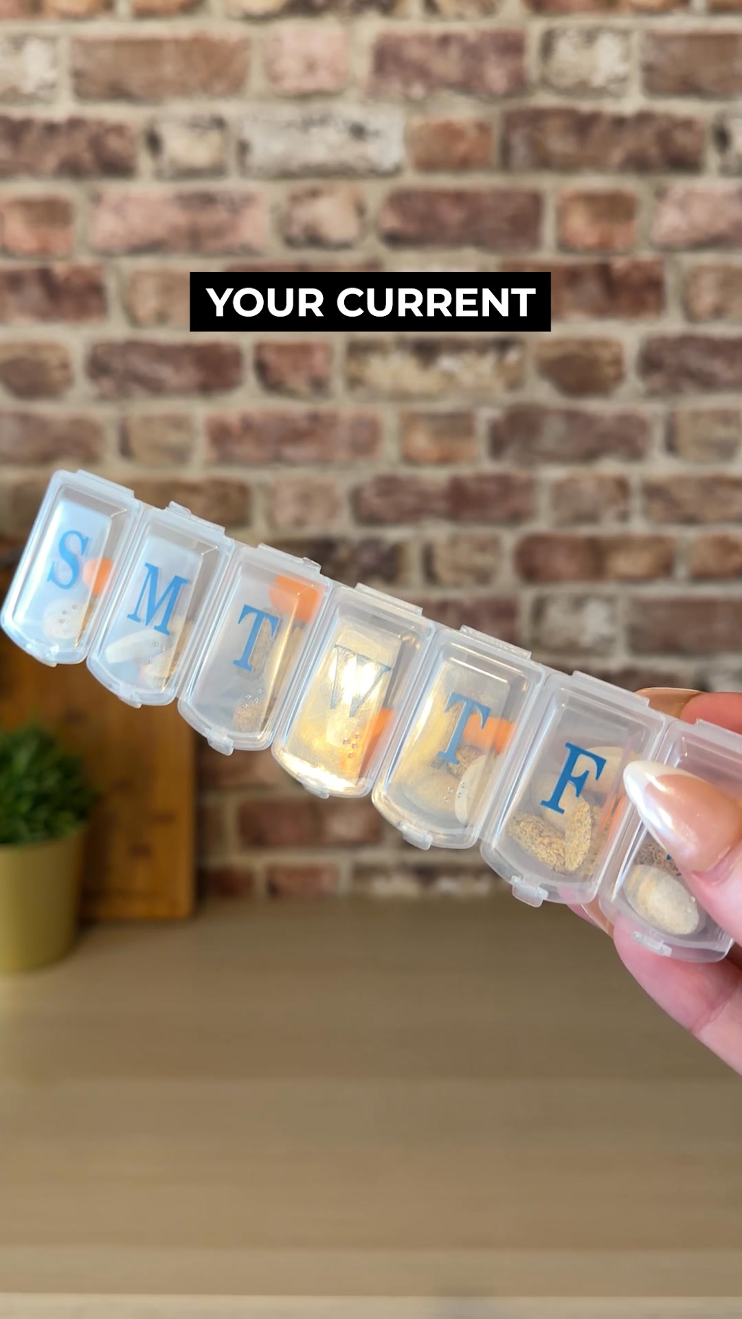The counter-worthy pill box