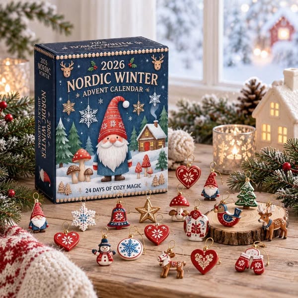 Christmas Village Advent Calendar