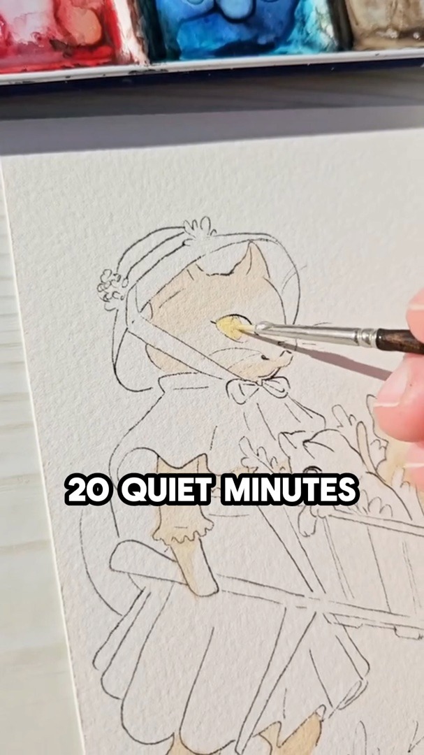 Paint your first ink cat this weekend