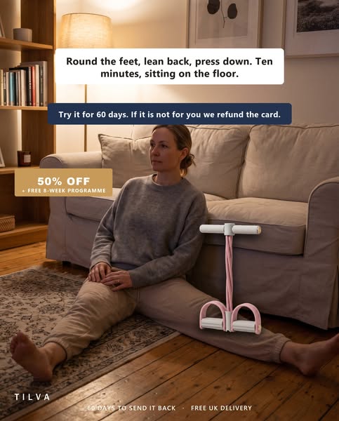 Ten minutes, sitting on the floor