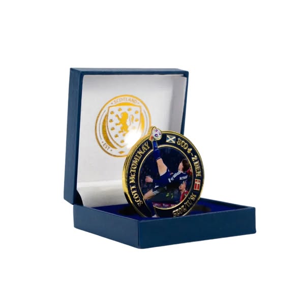 Scott McTominay Overhead Kick Official Coin