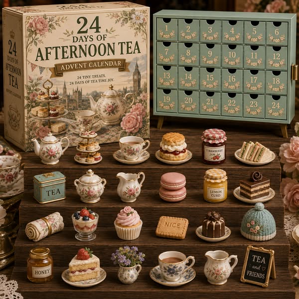 CHRISTMAS KICKOFF 49% OFF - 2026 Days of Afternoon Tea Blind Box - 24
