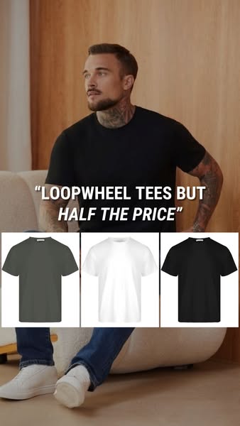 The secret to the perfect fit t-shirt.