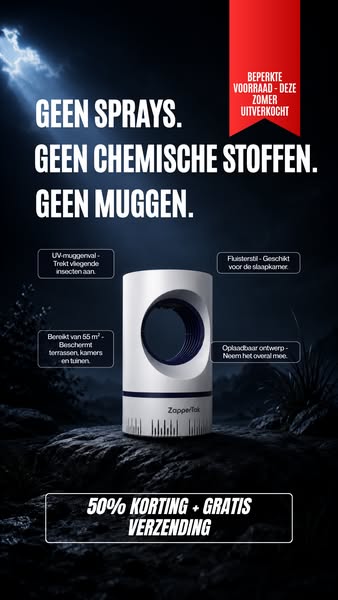 Maak je terras snel muggenvrij