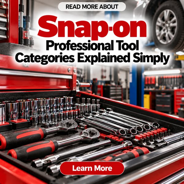A Guide to Snap-on Professional Tool Categories