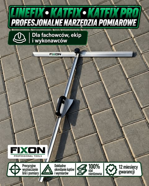 LINEFIX • KATFIX • KATFIX PRO — precyzja bez kompromisów