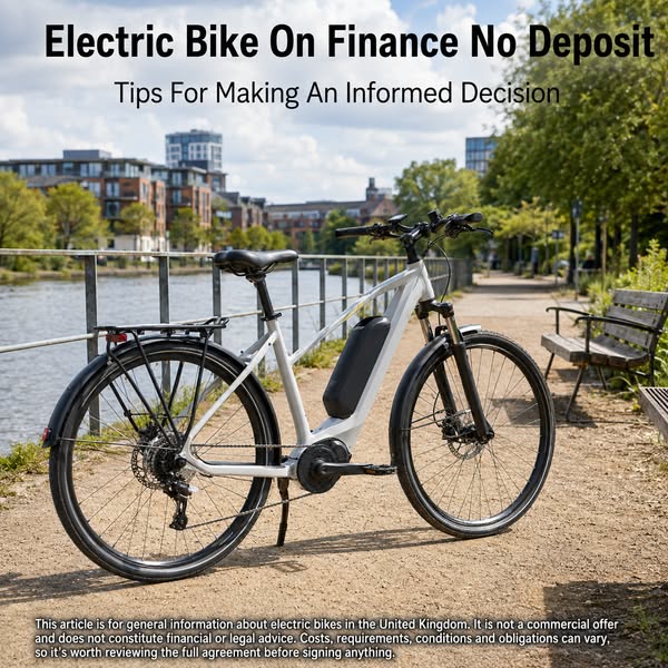 Electric Bike On Finance No Deposit