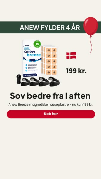 80% mere luft gennem næsen med Anew Breeze
