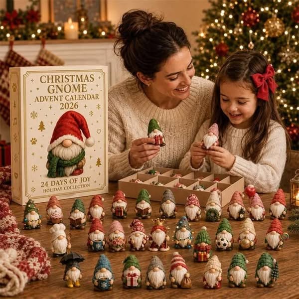 Gnome Advent Calendar 2026 – 24 Days of Whimsical Holiday Joy