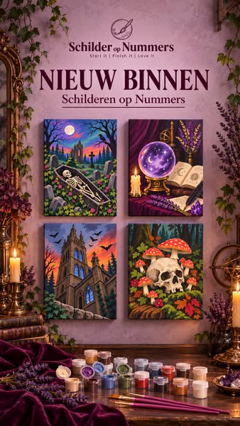 Schilder Op Nummers | Jouw specialist voor Schilderen op nummer!