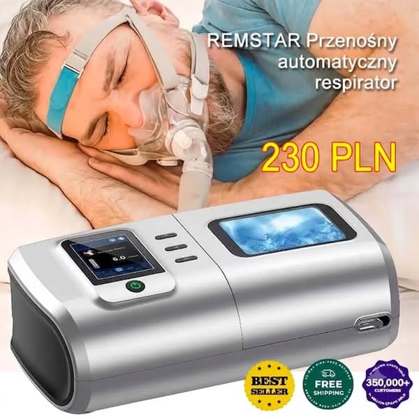Przestań chrapać – przenośny aparat CPAP REMstar Plus