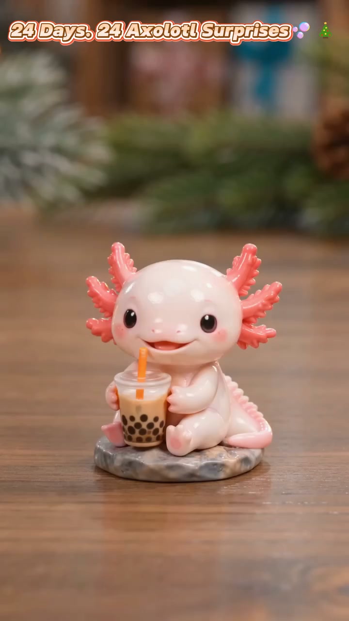 CHRISTMAS KICKOFF 49% OFF - A Day Of Axolotl Advent Calendar 2026