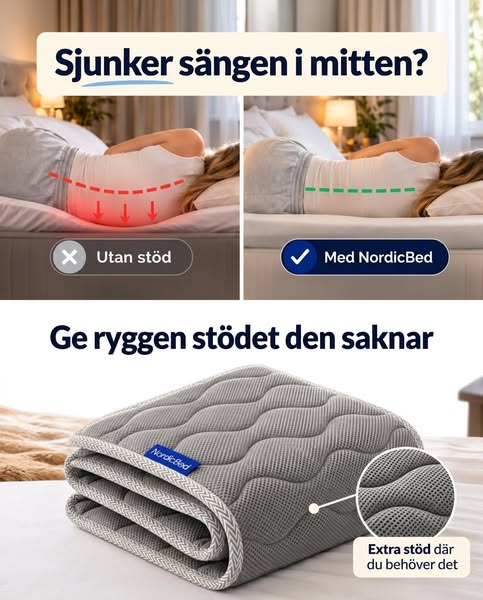 Grop i bäddmadrassen?