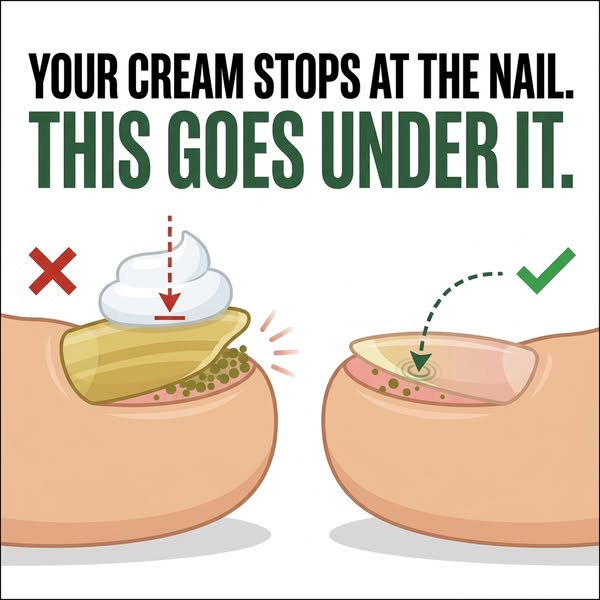 Your Cream Sits On Top. The Fungus Is Under It.