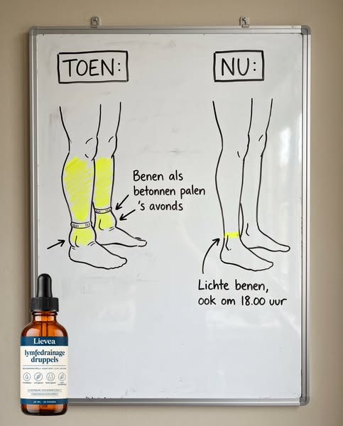 Lichte benen, ook om 18.00 uur