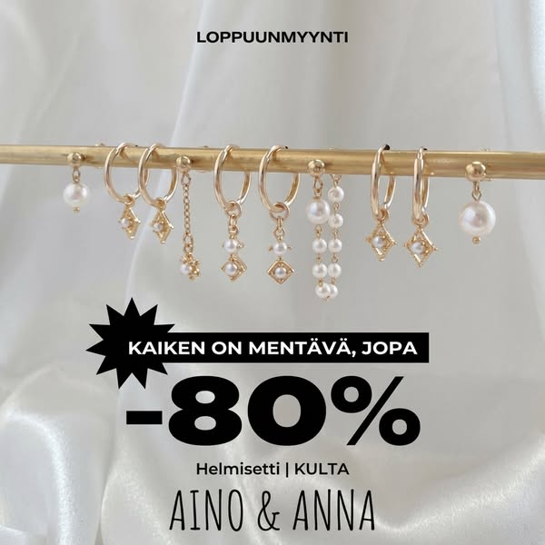 Helmikorut jopa -80%.