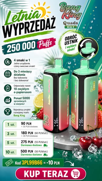 BANG KING 250K – dodatkowe -10 zł
