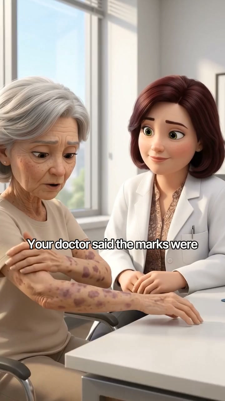 What Causes Purple Marks?