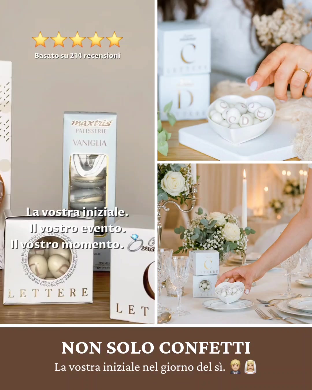 Un tocco di personalità per il tuo evento